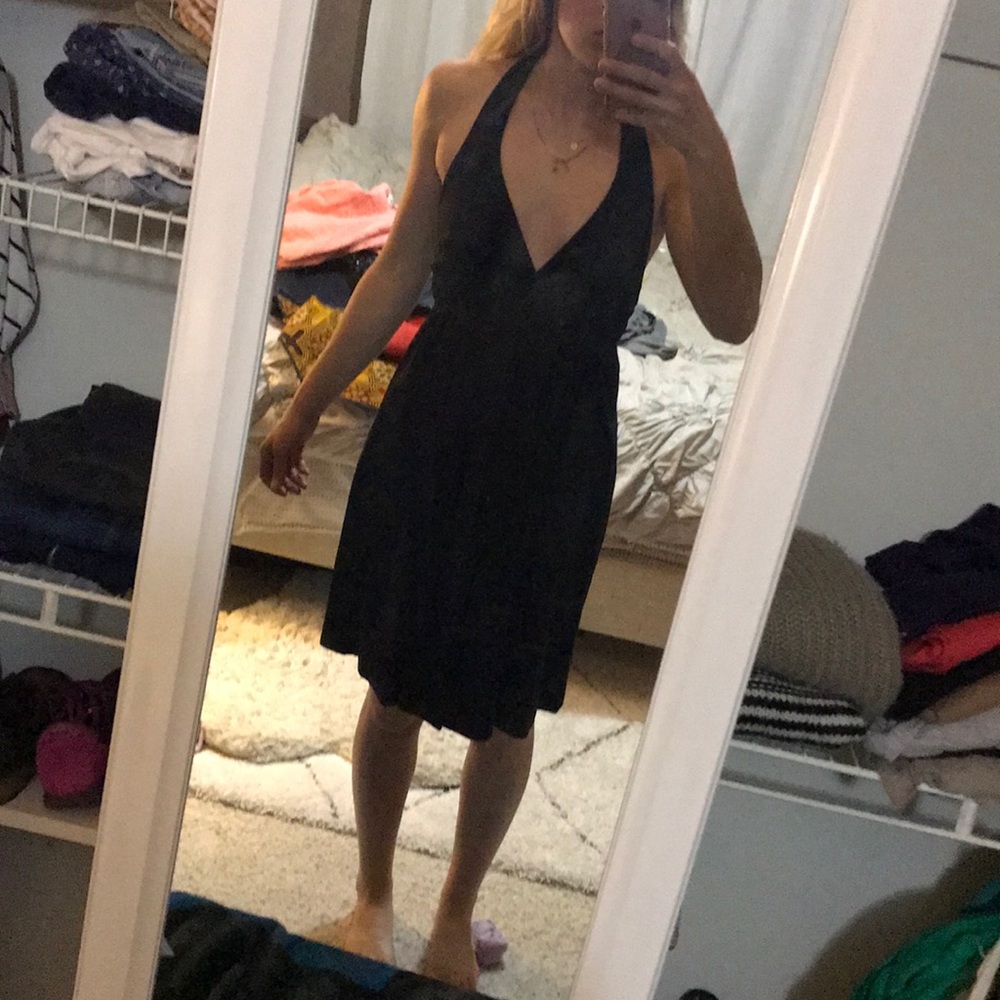 Halter dress a-line